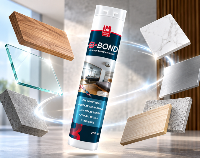 B-Bond: Lem Konstruksi Serbaguna untuk Berbagai Material Bangunan