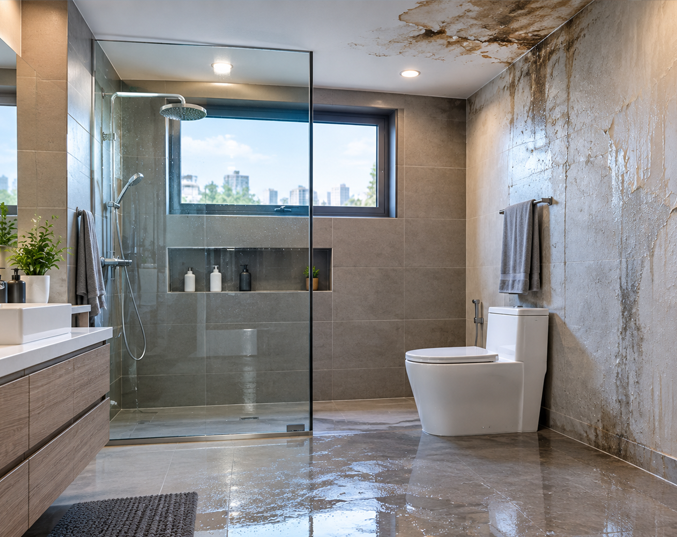 Bondall | Bathroom Looks Clean but Still Leaks?