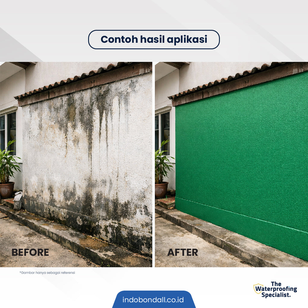 BONDALL DECK & WALL - Cat Pelapis Anti Bocor Premium | Untuk Dinding Samping | 4Kg