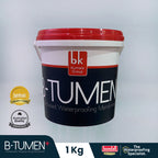 BONDALL B-TUMEN+ - Lapisan Anti Bocor Berbahan Aspal | Untuk Dak Beton dan Talang Air | 1Kg