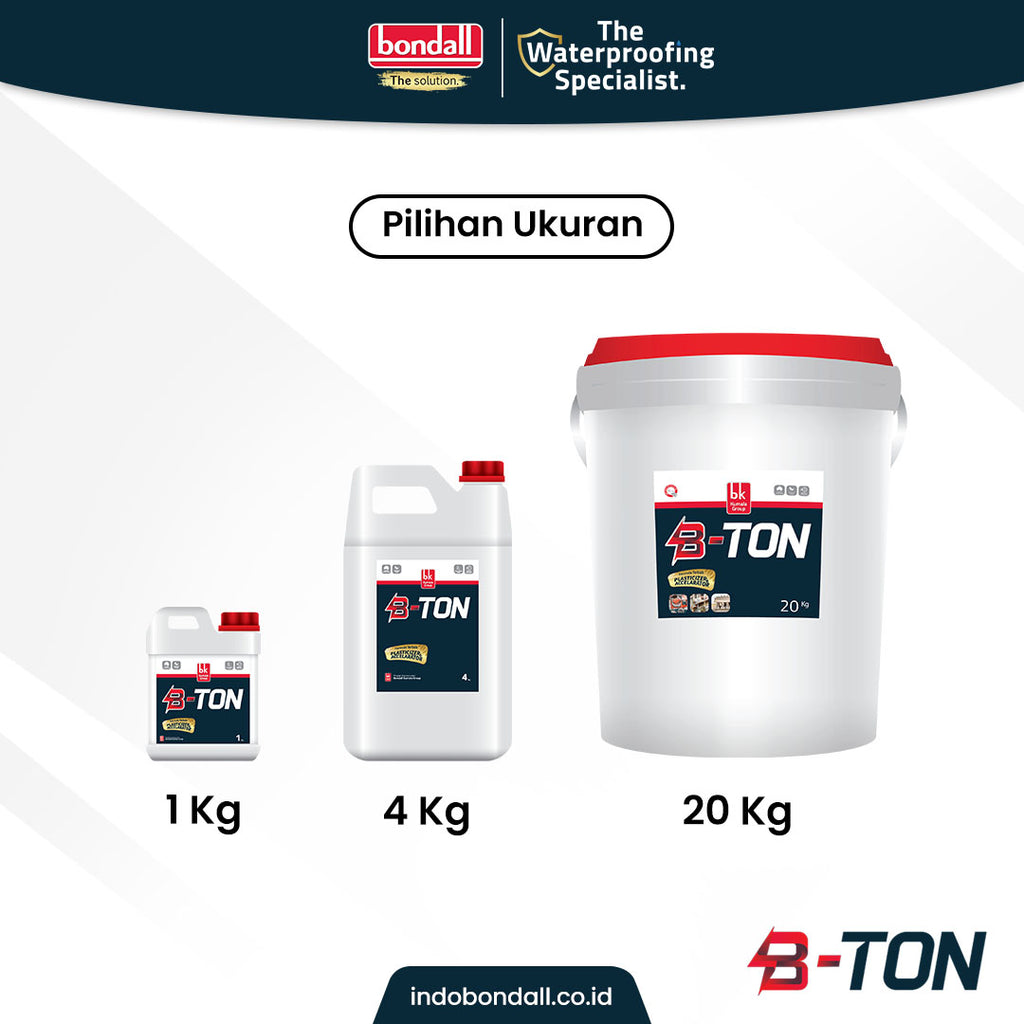 BONDALL BTON - Aditif Campuran Beton Pereduksi Air |  20 Kg