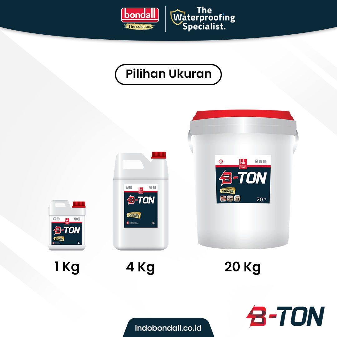 BONDALL BTON - Aditif Campuran Beton Pereduksi Air |  20 Kg