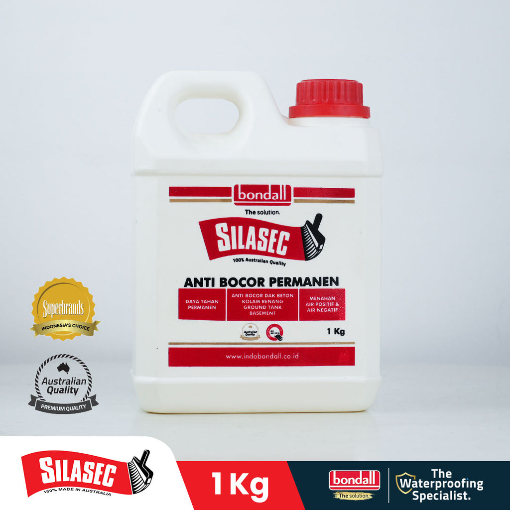 BONDALL SILASEC - Larutan Anti Bocor Permanen | Untuk Dak Beton dan Kolam | 1Kg