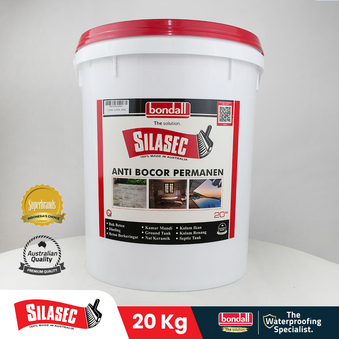 BONDALL SILASEC - Larutan Anti Bocor Permanen | Untuk Dak Beton dan Kolam | 20Kg