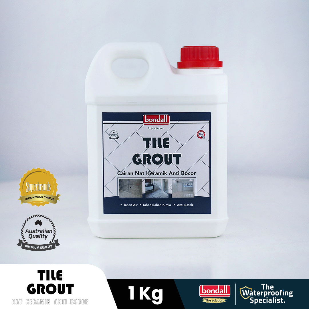 BONDALL TILE AND GROUT - Larutan Pencampur Semen Untuk Nat Kermaik | 1KG