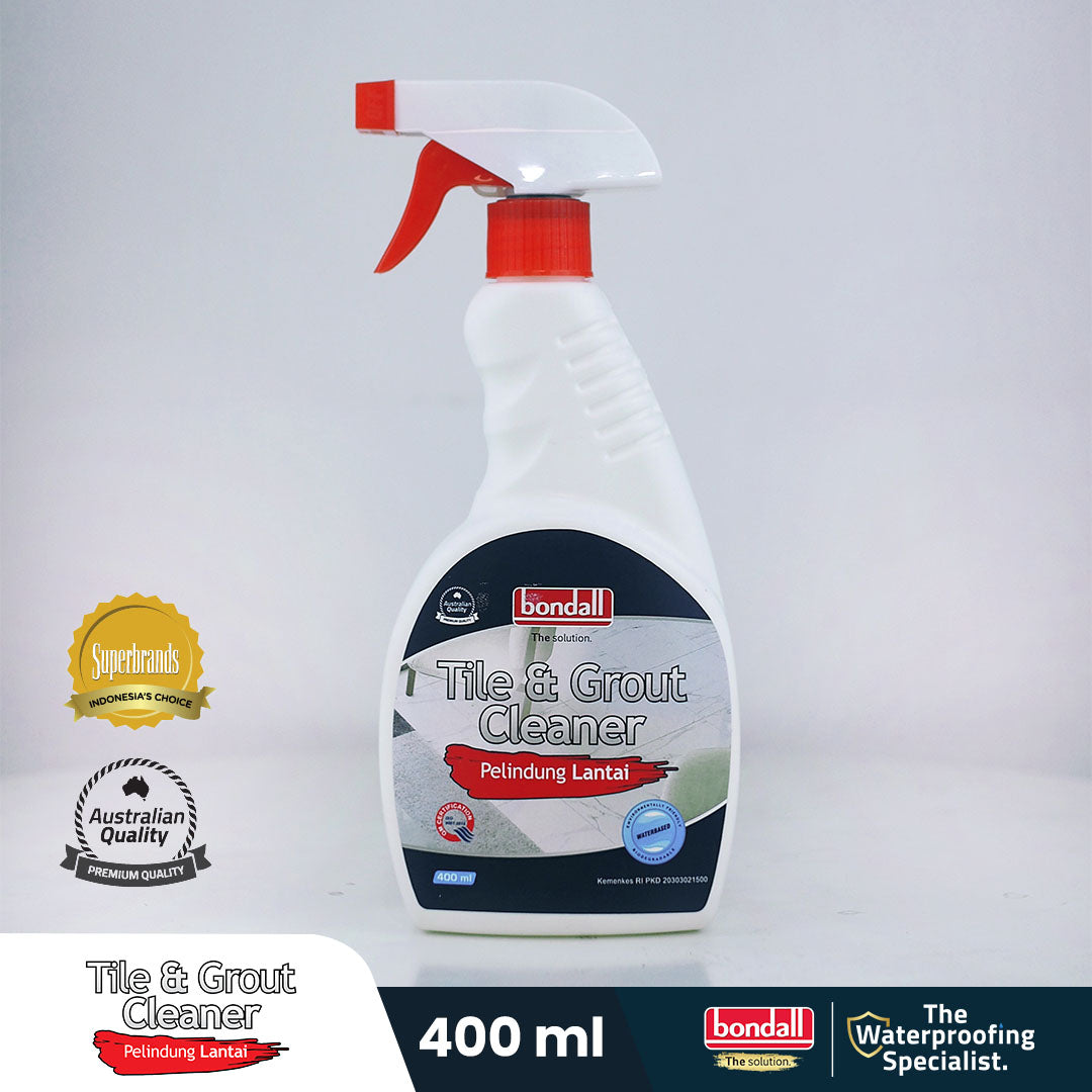 BONDALL TILE AND GROUT CLEANER -  Formula Khusus untuk Bercak Noda dan Lantai Keramik |  400ml
