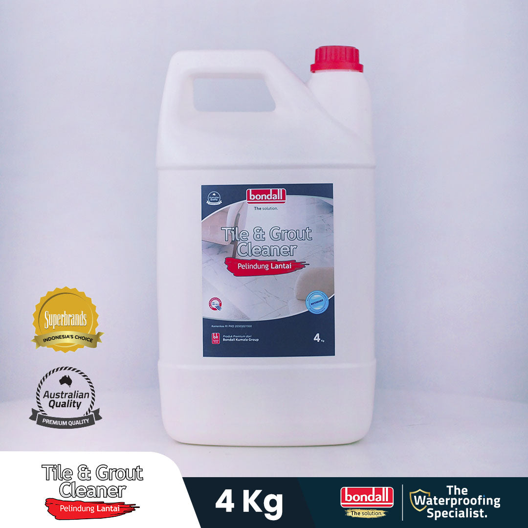 BONDALL TILE AND GROUT CLEANER -  Formula Khusus untuk Bercak Noda dan Lantai Keramik |  4KG